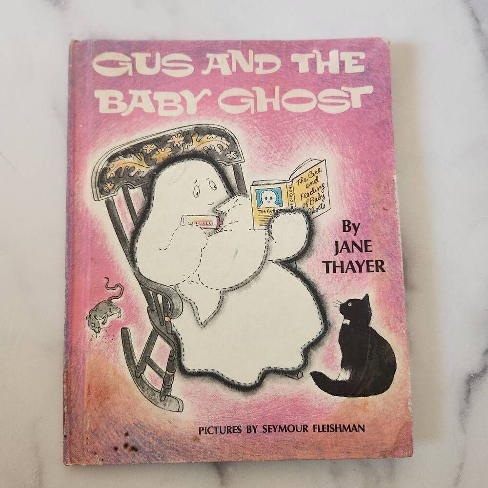 Gus and the baby ghost vintage 70s children's hardback story 1972